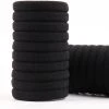 Goedkoop ???? Elastiekjes 50 Stuks | Zwarte Haar Elastieken | Elastisch | Hoge Kwaliteit Haarelastiekjes | Zwart | Sparkolia | Dames Heren ????