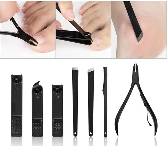 Beste deal ???? Royal WM Professionele Manicure Set - 23 Delig - Pedicure - Pedicure Set - Nagelknipper - Pincet - Puisten Verwijderaar ???? 5 Beste deal ???? Royal WM Professionele Manicure Set - 23 Delig - Pedicure - Pedicure Set - Nagelknipper - Pincet - Puisten Verwijderaar ???? - Afbeelding 5