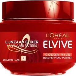 Beste Pirce ❤️ L’Oréal Paris L'Oréal Paris Elvive Color Vive Beschermend Haarmasker - 300 Ml ???? -Weleda Shop 550x488 7