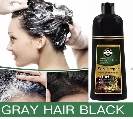 Groothandel ???? Bzav Zwart Haarverf Shampoo ???? 3 Groothandel ???? Bzav Zwart Haarverf Shampoo ???? - Afbeelding 3