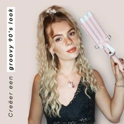 Promo ???? Bombé Waver - Golvenkrultang - Wafeltang - Baby Pink 20mm ✔️ 10 Promo ???? Bombé Waver - Golvenkrultang - Wafeltang - Baby Pink 20mm ✔️ -Weleda Shop 550x507 1