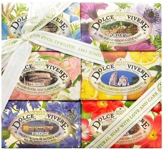 Top 10 ???? Nesti Dante Dolce Vivere Zeepset Set 6 St. ???? 1 Top 10 ???? Nesti Dante Dolce Vivere Zeepset Set 6 St. ????