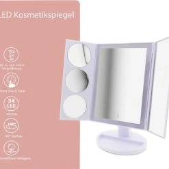 Goedkoopste ???? BAIK TECH BAIK Make Up Spiegel Met LED Strip Wit – Staande Spiegel - Met 3 Vergrootspiegels – Cosmetica / Visagie Spiegel - Scheerspiegel - 22 Dimbare Leds - 180° Draaibaar – Op Batterijen En USB (kabel Incl) - Voor Haar ???? 10 Goedkoopste ???? BAIK TECH BAIK Make Up Spiegel Met LED Strip Wit – Staande Spiegel - Met 3 Vergrootspiegels – Cosmetica / Visagie Spiegel - Scheerspiegel - 22 Dimbare Leds - 180° Draaibaar – Op Batterijen En USB (kabel Incl) - Voor Haar ???? -Weleda Shop 550x509 1