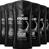 Promo ???? Axe Black Douchegel - 6 X 400 Ml - Voordeelverpakking ????