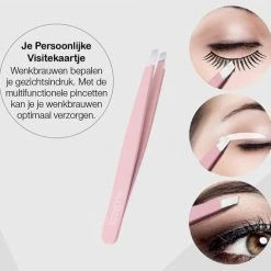 Nieuw ???? Allures Epileer Pincet - Slanted - Epileren - Beauty - Roze - RVS ???? -Weleda Shop 550x509 4