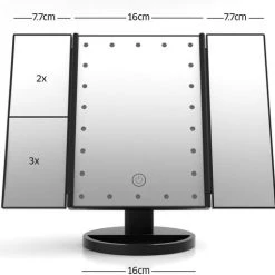 Top 10 ✨ Simver Spiegel Met LED Dragen Verlichting - Valentijn Cadeautje - Cosmetica / Visagie Spiegel - Make-upspiegel - Wit ???? 7 Top 10 ✨ Simver Spiegel Met LED Dragen Verlichting - Valentijn Cadeautje - Cosmetica / Visagie Spiegel - Make-upspiegel - Wit ???? -Weleda Shop 550x512 2