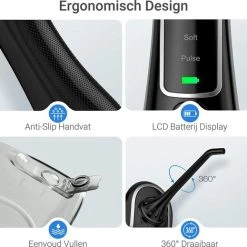Begroting β TIGIOO - Waterflosser - Monddouche - Draadloos & Oplaadbaar - Zwart 300ml ???? 12 Begroting β TIGIOO - Waterflosser - Monddouche - Draadloos & Oplaadbaar - Zwart 300ml ???? -Weleda Shop 550x519