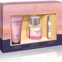 Korting ???? Guess 1981 Los Angeles For ???? Women Eau De Toilette (edt) Gift Set 100 Ml, Body Lotion 200 Ml And Miniature Eau De Toilette (edt) 15 Ml 100ml ????