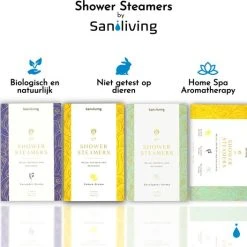 Beste recensies van ???? Saniliving Bruisballen Voor Douche 15 Stuks - Shower Steamer Met Etherische Olie - Natuurlijk En Dierproefvrij ✔️ -Weleda Shop 550x527 2
