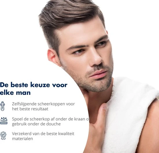 Nieuw β Pitt & Co. Scheerkop Geschikt Voor Philips SensoTouch - RQ11/50 – Scheerkoppen – Scheermesjes – Scheerhoofd - Blauw ???? 3 Nieuw β Pitt & Co. Scheerkop Geschikt Voor Philips SensoTouch - RQ11/50 – Scheerkoppen – Scheermesjes – Scheerhoofd - Blauw ???? - Afbeelding 3