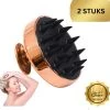 Goedkoopste ???? BeautyFit Scalp Massager - 2 Stuks - Anti Roos - Shampoo Brush - Scalp Brush - Hoofdhuid Massage Borstels - Haargroei Versneller - Haargroei Producten - Haarborstel - Sinterklaas Cadeautjes - Kerst Cadeau - Black Friday 2022 Deals - Schoencadeautjes ????