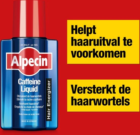 Nieuw ???? Alpecin Cafeïne Liquid Hair Tonic 2x 200ml | Voorkomt Haaruitval En Ondersteunt De Haargroei | Voor Alle Haar En Hoofdhuid Types ???? 2 Nieuw ???? Alpecin Cafeïne Liquid Hair Tonic 2x 200ml | Voorkomt Haaruitval En Ondersteunt De Haargroei | Voor Alle Haar En Hoofdhuid Types ???? - Afbeelding 2