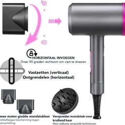 Kopen β JUCAGO Professionele Föhn Met Diffuser - Ionische Haardroger Elektrisch - Haarföhn - Krullen ???? 9 Kopen β JUCAGO Professionele Föhn Met Diffuser - Ionische Haardroger Elektrisch - Haarföhn - Krullen ???? -Weleda Shop 550x531 2