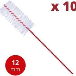 Gloednieuw ???? Lactona Interdentaal Ragers - XX-Large 12mm - Donkerrood - 2 Gripzak X 5 Stuks - Voordeelpakket ????