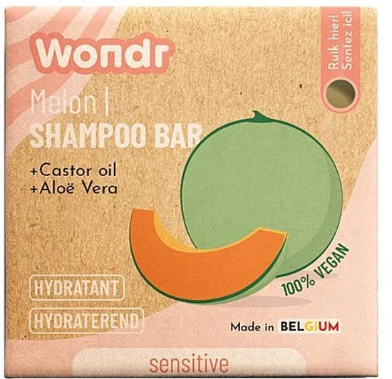 Coupon ???? WONDR Care WONDR - Shampoo Bar - Sweet Melon - Gevoelige Hoofdhuid - Hydraterend - SLS/SCS-vrij β 2 Coupon ???? WONDR Care WONDR - Shampoo Bar - Sweet Melon - Gevoelige Hoofdhuid - Hydraterend - SLS/SCS-vrij β - Afbeelding 2