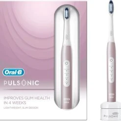 Gloednieuw ???? Oral B Oral-B Pulsonic Slim Luxe 4000 - Rose Gold - Elektrische Tandenborstel ????