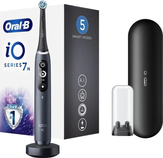 Groothandel ???? Oral B Oral-B IO - 7n - Black Elektrische Tandenborstel Ontworpen Door Braun ❤️ 4 Groothandel ???? Oral B Oral-B IO - 7n - Black Elektrische Tandenborstel Ontworpen Door Braun ❤️ - Afbeelding 4