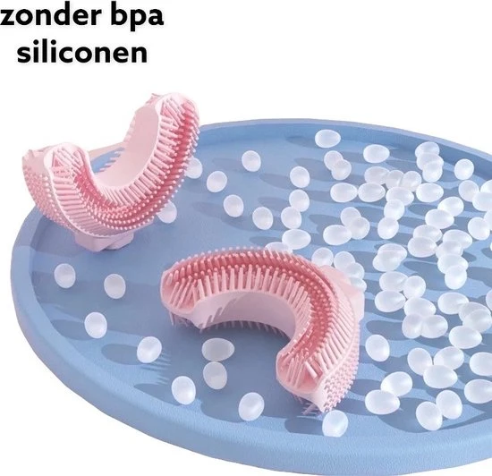 Top 10 ???? Medies - 360° U-vormige Kindertandenborstel Regenboog Roze | Baby Tandenborstel | Kindertandenborstel | Peuter Tandenborstel | U-vorm - Siliconen - Bpa Free - 2 Tot 7 Jaar ⭐ 5 Top 10 ???? Medies - 360° U-vormige Kindertandenborstel Regenboog Roze | Baby Tandenborstel | Kindertandenborstel | Peuter Tandenborstel | U-vorm - Siliconen - Bpa Free - 2 Tot 7 Jaar ⭐ - Afbeelding 5