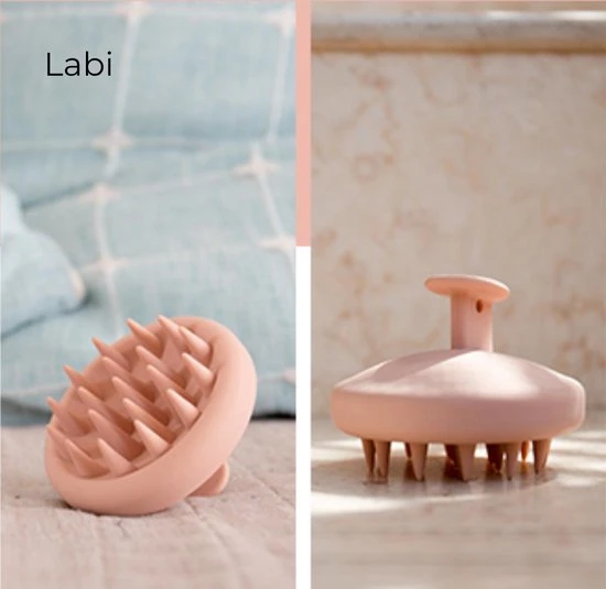 Nieuw ???? Labi - Haarborstel Antiklit - Siliconen Haarborstel - Anti Roos - Haarverzorging - Haargroei - Met Gratis Zeepzakje! ✨ 11 Nieuw ???? Labi - Haarborstel Antiklit - Siliconen Haarborstel - Anti Roos - Haarverzorging - Haargroei - Met Gratis Zeepzakje! ✨ - Afbeelding 11