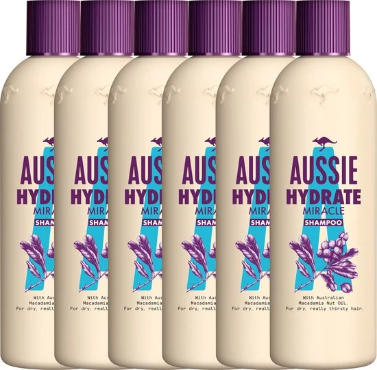 Top 10 ???? Aussie Hydrate Miracle Shampoo - Voordeelverpakking - 6 X 300 Ml ???? 1 Top 10 ???? Aussie Hydrate Miracle Shampoo - Voordeelverpakking - 6 X 300 Ml ????