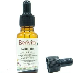Flash-uitverkoop ???? Berivita Kukui Olie Puur 20ml Pipetfles - Huidolie ????