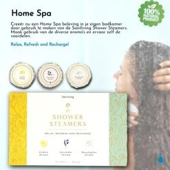 Beste recensies van ???? Saniliving Bruisballen Voor Douche 15 Stuks - Shower Steamer Met Etherische Olie - Natuurlijk En Dierproefvrij ✔️ -Weleda Shop 550x542 1