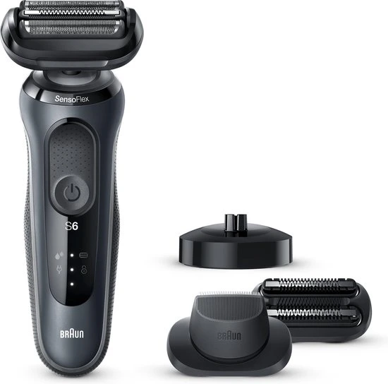 Beste Verkoop ⌛ Braun Series 6 60-N4820cs Grijs - Elektrisch Scheerapparaat Met Precisietrimmer En Baardtrimmer ❤️ 14 Beste Verkoop ⌛ Braun Series 6 60-N4820cs Grijs - Elektrisch Scheerapparaat Met Precisietrimmer En Baardtrimmer ❤️ - Afbeelding 14