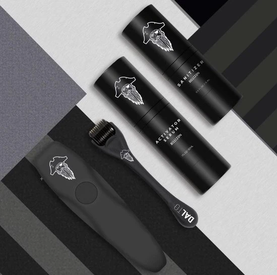 Korting ✨ Dalto Grooming Baardgroei Kit - Baard - Baardgroei Stimuleren - Dermaroller - Huidverzorging - Baardverzorging Set - Baardgroei Kit - Baardgroei - Skin Roller ???? 5 Korting ✨ Dalto Grooming Baardgroei Kit - Baard - Baardgroei Stimuleren - Dermaroller - Huidverzorging - Baardverzorging Set - Baardgroei Kit - Baardgroei - Skin Roller ???? - Afbeelding 5