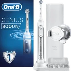 Begroting ???? Oral B Oral-B Genius 8000N - Elektrische Tandenborstel - Wit ✔️