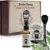Hete verkoop ???? BarberRonny Baard Bazen Groei Set - Baardverzorging Set - Baardolie - Baardroller - Baardbalsem - Baardgroei Kit - Derma Roller - Giftset - Cadeau Voor Hem - Baardgroei Stimuleren ????
