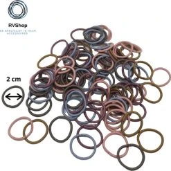 Goedkoopste ⭐ RVShop Gekleurde Haar Elastiekjes - 50 Stuks - Elastiek - Trendy Kleuren - Haar Elastiekjes - Haaraccessoires - Dames Meisjes Kinderen Baby's - Wegwerp Elastische Haarbanden - Gratis Verzending ????