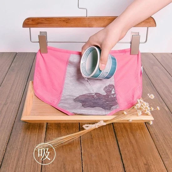 Hete verkoop ???? WiseGoods Menstruatie Ondergoed - Hoge Taille Onderbroek - Wasbaar - Incontinentie Vrouw - Period Underwear - M/L - 3 Stuks ❤️ 4 Hete verkoop ???? WiseGoods Menstruatie Ondergoed - Hoge Taille Onderbroek - Wasbaar - Incontinentie Vrouw - Period Underwear - M/L - 3 Stuks ❤️ - Afbeelding 4