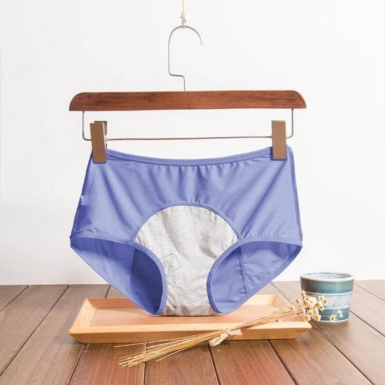 Hete verkoop ???? WiseGoods Menstruatie Ondergoed - Hoge Taille Onderbroek - Wasbaar - Incontinentie Vrouw - Period Underwear - M/L - 3 Stuks ❤️ 5 Hete verkoop ???? WiseGoods Menstruatie Ondergoed - Hoge Taille Onderbroek - Wasbaar - Incontinentie Vrouw - Period Underwear - M/L - 3 Stuks ❤️ - Afbeelding 5