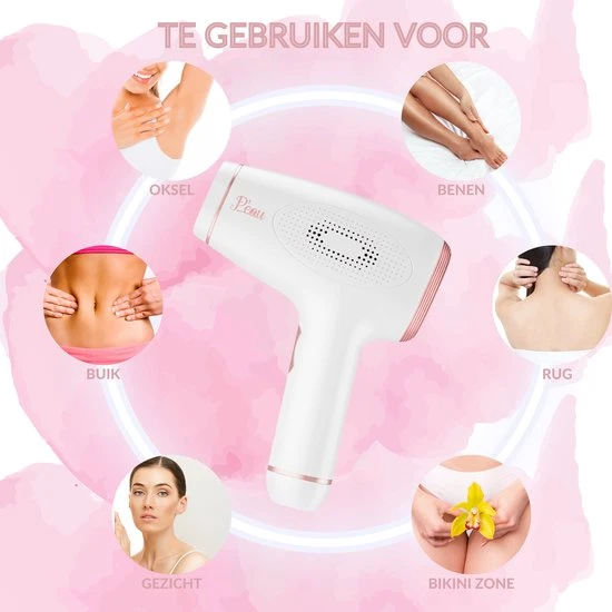 Korting ???? P'eau Hairremoval Peau Premium Ontharingsapparaat - IPL Ontharing Laser - Rosé ???? 13 Korting ???? P'eau Hairremoval Peau Premium Ontharingsapparaat - IPL Ontharing Laser - Rosé ???? - Afbeelding 13