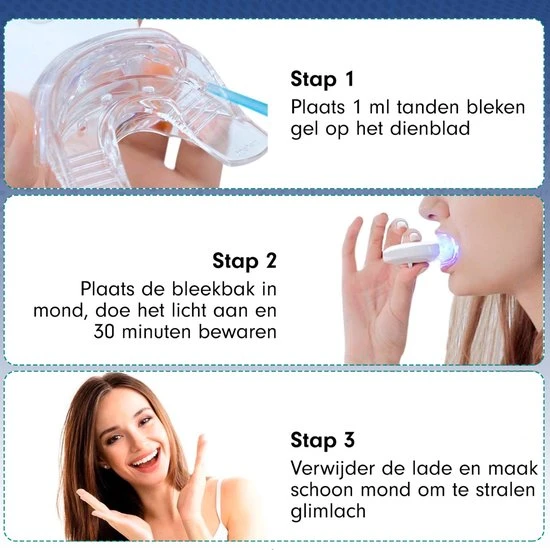 Beste Verkoop ???? Imperatoris Diamond White | Tandenbleekset– Inclusief Teeth Whitening Strips - Tandenbleek Strips – 3D LED – Wittere Tanden ???? 7 Beste Verkoop ???? Imperatoris Diamond White | Tandenbleekset– Inclusief Teeth Whitening Strips - Tandenbleek Strips – 3D LED – Wittere Tanden ???? - Afbeelding 7