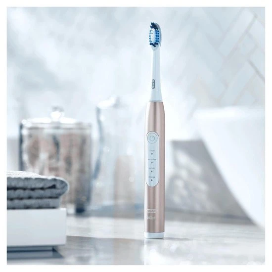 Gloednieuw ???? Oral B Oral-B Pulsonic Slim Luxe 4000 - Rose Gold - Elektrische Tandenborstel ???? 6 Gloednieuw ???? Oral B Oral-B Pulsonic Slim Luxe 4000 - Rose Gold - Elektrische Tandenborstel ???? - Afbeelding 6