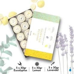 Beste recensies van ???? Saniliving Bruisballen Voor Douche 15 Stuks - Shower Steamer Met Etherische Olie - Natuurlijk En Dierproefvrij ✔️ -Weleda Shop 550x550 258