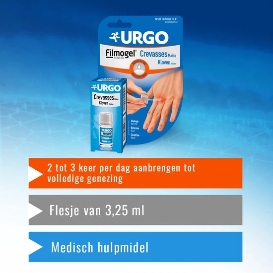 Coupon ✔️ Urgo - Filmogel Kloven Handen - Waterbestendige Beschermende Film - Verlicht En Beschermt - 3,25ml ???? 5 Coupon ✔️ Urgo - Filmogel Kloven Handen - Waterbestendige Beschermende Film - Verlicht En Beschermt - 3,25ml ???? - Afbeelding 5