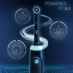 Promo ???? Oral B Oral-B Genius X 20000 - Luxe Edition Antracietgrijs - Elektrische Tandenborstel - 1 Handvat En 4 Opzetborstels ???? -Weleda Shop 550x550 343