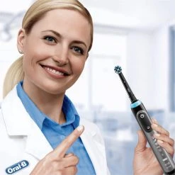 Promo ???? Oral B Oral-B Genius X 20000 - Luxe Edition Antracietgrijs - Elektrische Tandenborstel - 1 Handvat En 4 Opzetborstels ???? -Weleda Shop 550x550 347