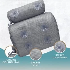 Beste Verkoop ???? House Of Essentials Luxe Spa Badkussen Grijs - Orthopedisch Spa Kussen Voor Rug/Schouders/Nek - 6 Anti Slip Zuignappen - Ergonomisch Design - Hoofdkussen Voor In Bad - Inclusief Loofah Scrub Spons ❤️ 15 Beste Verkoop ???? House Of Essentials Luxe Spa Badkussen Grijs - Orthopedisch Spa Kussen Voor Rug/Schouders/Nek - 6 Anti Slip Zuignappen - Ergonomisch Design - Hoofdkussen Voor In Bad - Inclusief Loofah Scrub Spons ❤️ -Weleda Shop 550x550 392