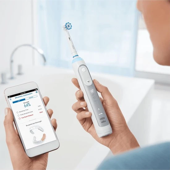 Begroting ???? Oral B Oral-B Genius 8000N - Elektrische Tandenborstel - Wit ✔️ 9 Begroting ???? Oral B Oral-B Genius 8000N - Elektrische Tandenborstel - Wit ✔️ - Afbeelding 9