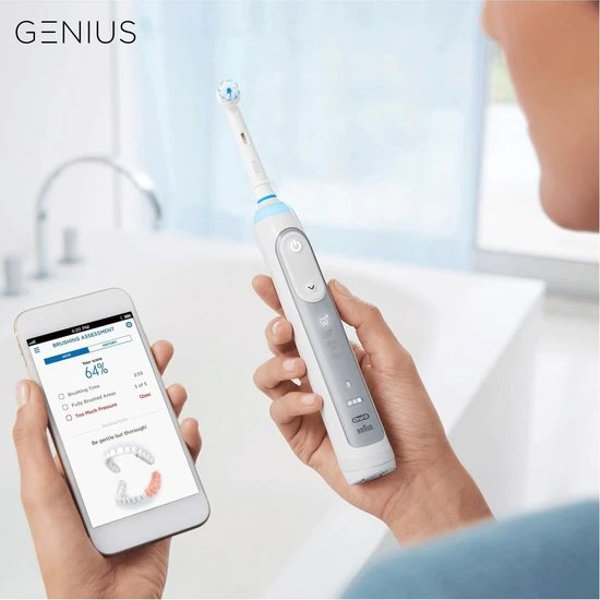 Begroting ???? Oral B Oral-B Genius 8000N - Elektrische Tandenborstel - Wit ✔️ 20 Begroting ???? Oral B Oral-B Genius 8000N - Elektrische Tandenborstel - Wit ✔️ - Afbeelding 20