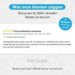 Flash-uitverkoop ???? Revahs Professionele Trimmer Mannen - Tondeuse Cheveux - Haartrimmer - Baardtrimmer - Hair Clipper - Hoofdhaar - Baard Haar ✔️ -Weleda Shop 550x550 529