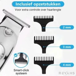 Flash-uitverkoop ???? Revahs Professionele Trimmer Mannen - Tondeuse Cheveux - Haartrimmer - Baardtrimmer - Hair Clipper - Hoofdhaar - Baard Haar ✔️ -Weleda Shop 550x550 532