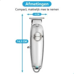 Flash-uitverkoop ???? Revahs Professionele Trimmer Mannen - Tondeuse Cheveux - Haartrimmer - Baardtrimmer - Hair Clipper - Hoofdhaar - Baard Haar ✔️ -Weleda Shop 550x550 533