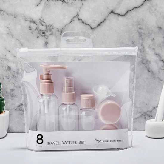 Goedkoopste ❤️ YONO Reisflesjes Set - Navulbare Reisflacons In Verschillende Maten Met Toilettas - Spray Flesjes En Cosmetica Potjes Voor ???? Handbagage Vliegtuig ❤️ 4 Goedkoopste ❤️ YONO Reisflesjes Set - Navulbare Reisflacons In Verschillende Maten Met Toilettas - Spray Flesjes En Cosmetica Potjes Voor ???? Handbagage Vliegtuig ❤️ - Afbeelding 4