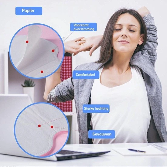 Groothandel ⭐ Fusive Anti Transpirant Zweet Pads - 30 Stuks - Perfecte Oplossing Tegen Okselzweet - Premium Okselpads - Katoen - Tegen Zweetvlekken - Overmatig Zweten ???? 6 Groothandel ⭐ Fusive Anti Transpirant Zweet Pads - 30 Stuks - Perfecte Oplossing Tegen Okselzweet - Premium Okselpads - Katoen - Tegen Zweetvlekken - Overmatig Zweten ???? - Afbeelding 6