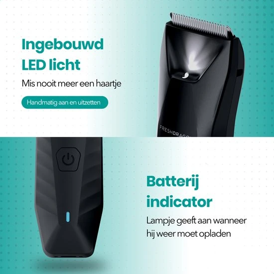 Goedkoopste ???? FreshDragon Bodygroomer Mannen - Schaamhaar Trimmer - Manscaped - Body Shaver - Body Trimmer Heren ???? 9 Goedkoopste ???? FreshDragon Bodygroomer Mannen - Schaamhaar Trimmer - Manscaped - Body Shaver - Body Trimmer Heren ???? - Afbeelding 9