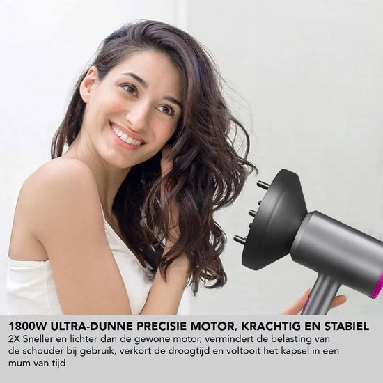 Kopen β JUCAGO Professionele Föhn Met Diffuser - Ionische Haardroger Elektrisch - Haarföhn - Krullen ???? 4 Kopen β JUCAGO Professionele Föhn Met Diffuser - Ionische Haardroger Elektrisch - Haarföhn - Krullen ???? - Afbeelding 4